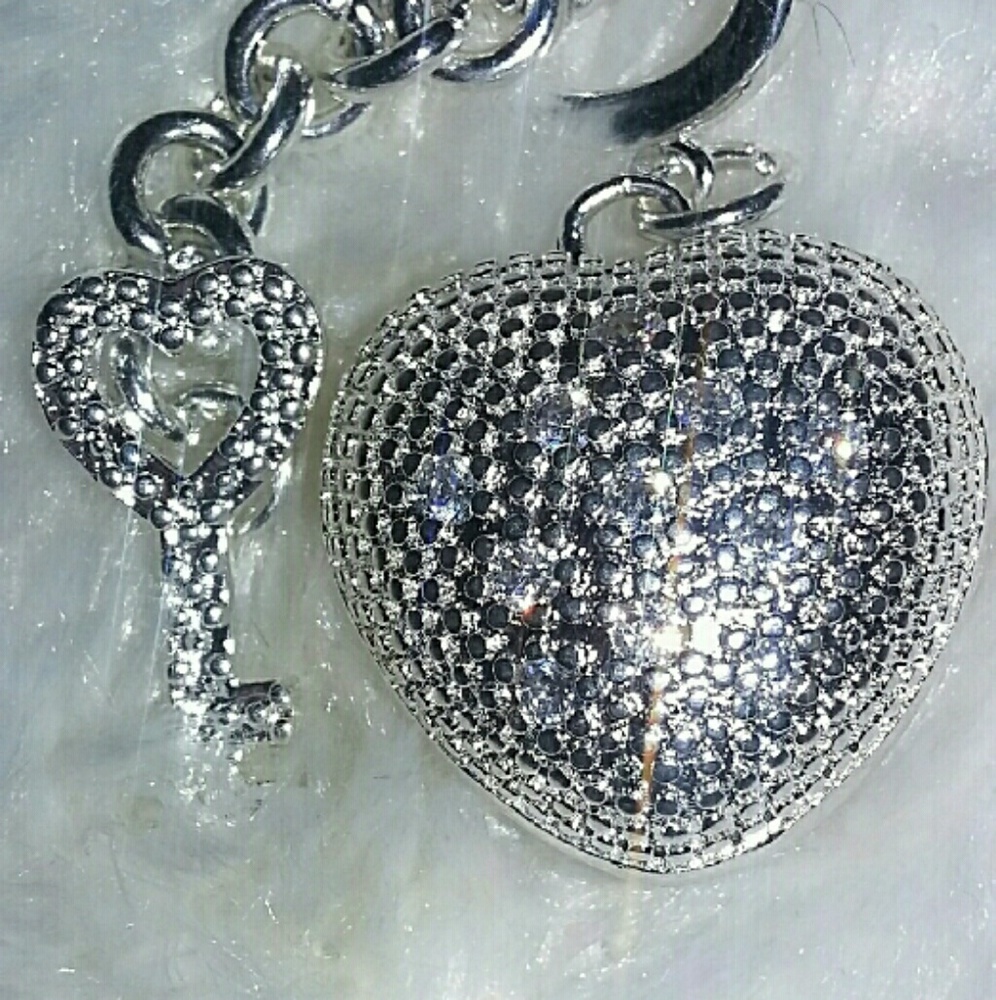 Key to My Heart Bracelet 925 Sterling Silver - Picture 4 of 6